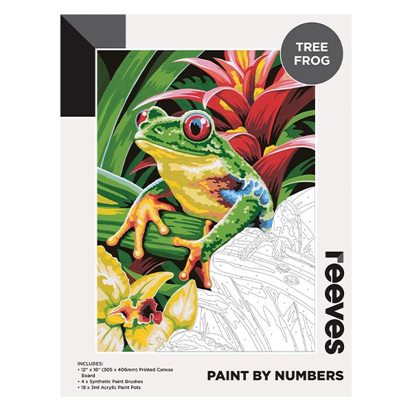 Picture of Paint By Numbers 12X16in Tree Frog