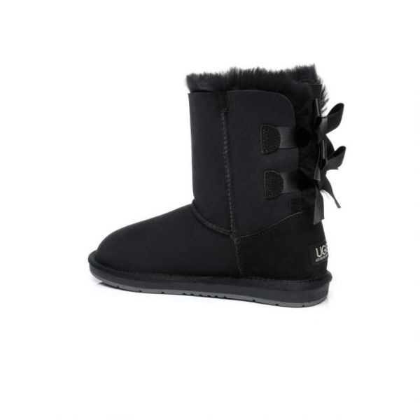Picture of Bella Bow Boots Choc Size AU L11 M10