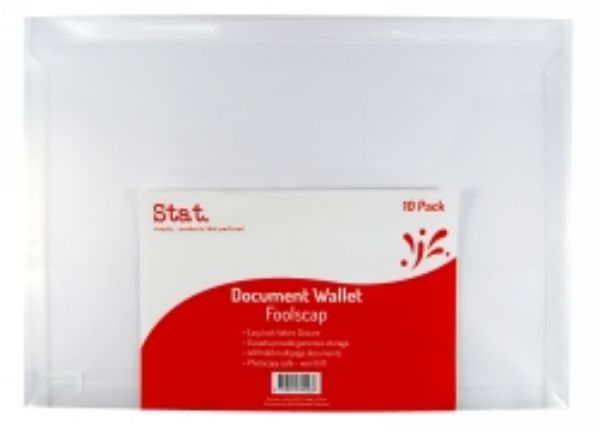 Picture of Stat Document Wallet Foolscap