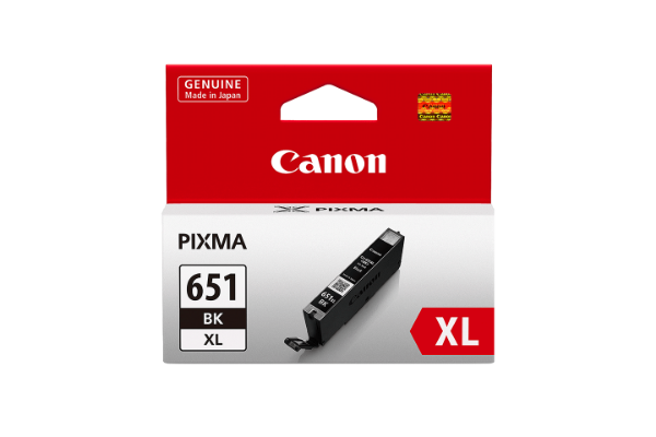 Picture of Canon CLI-651XL Ink Cartridge, Black (CLI-651XLBK)