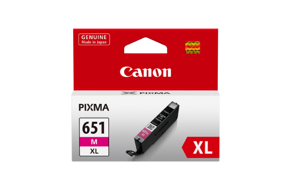 Picture of Canon CLI-651XL Ink Cartridge, Magenta (CLI-651XLM)