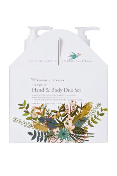 Picture of Therapeutic Mandarin & Bergamot Hand/Body Care Duo Set, 500ml