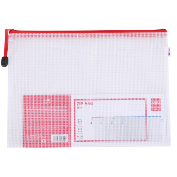 Picture of Heavy Duty A4 Mesh Zipped Pencil Case