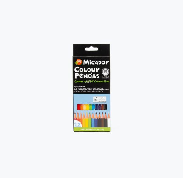 Picture of Micador Colour Pencils 12pk M.Shield