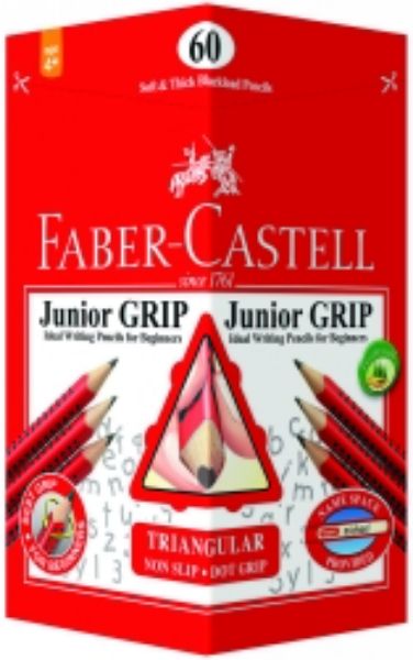Picture of Faber-Castell Junior Triangular Lead Pencil, 2B, Single