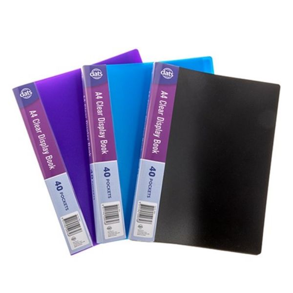 Picture of Clear Book PP Cover w Insert A4 40PK