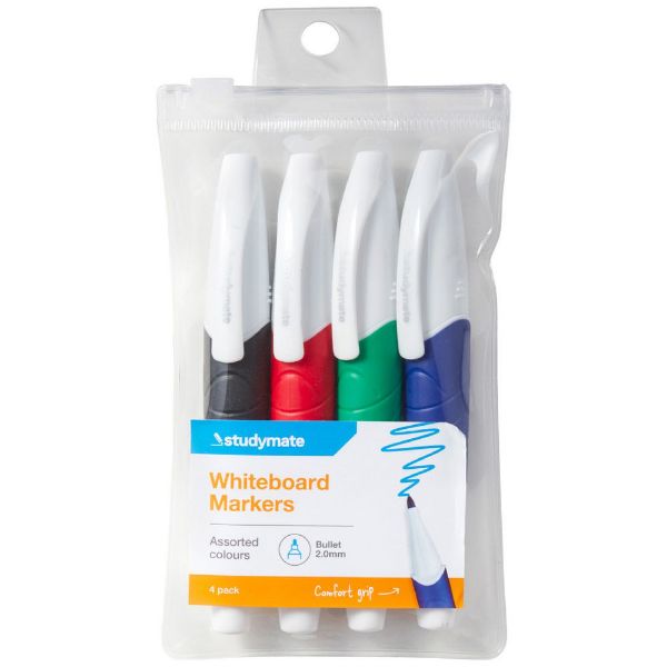 Picture of StudyMate Whiteboard Markers 4pk