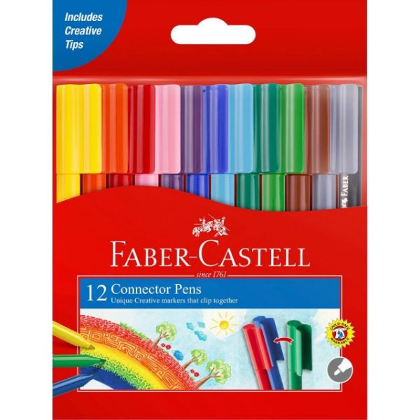 Picture of Faber-Castell Connector Pens 12-Pack
