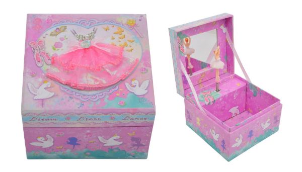 Picture of Musical Jewellery Box Square
