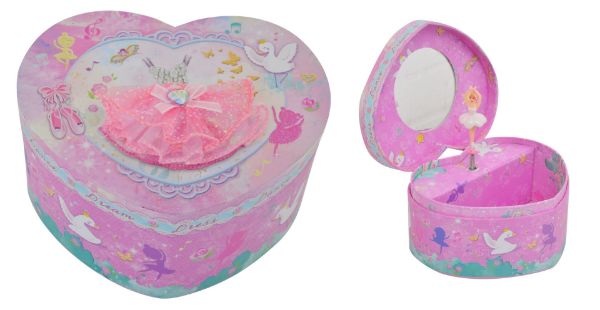 Picture of Musical Heart Jewellery Box